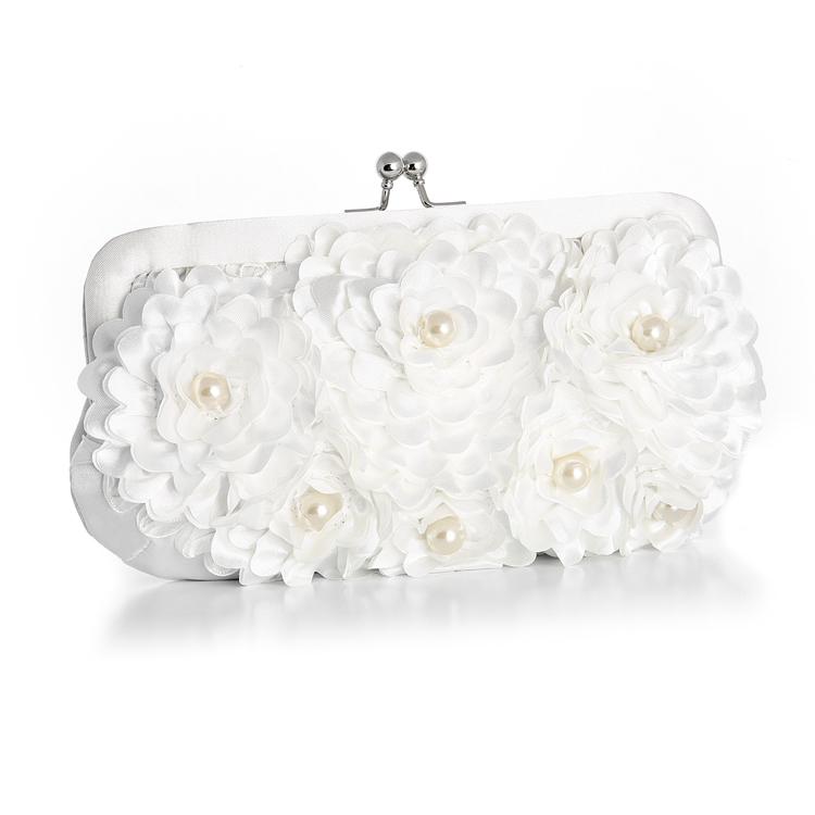 Свадьба - Floral Purse with Pearl Accents