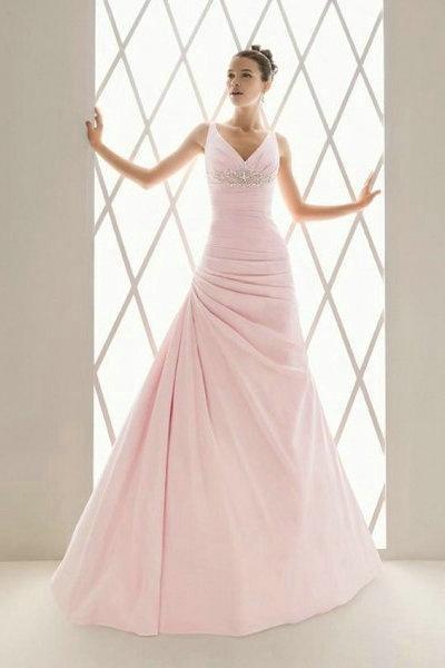 Свадьба - Розовый Свадебные Платья
