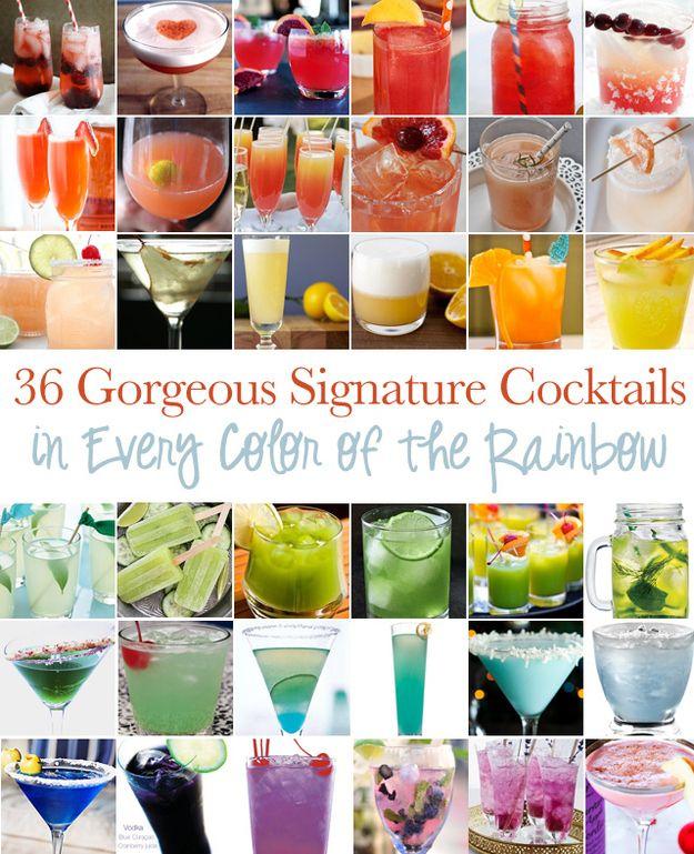 Wedding - Signature Cocktails & Fun Cocktails
