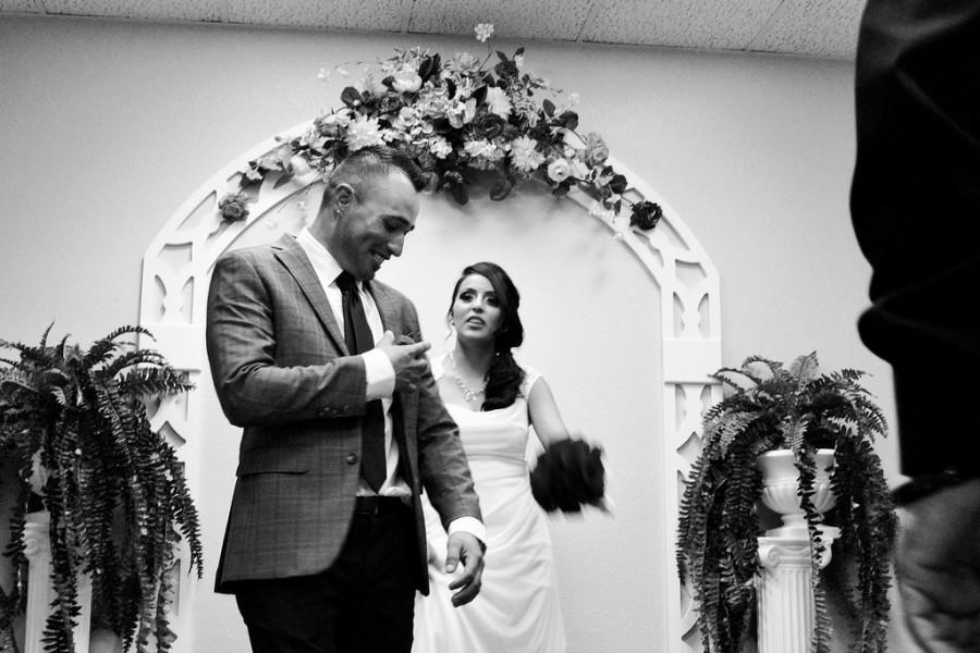 Hochzeit - Braut und Bräutigam