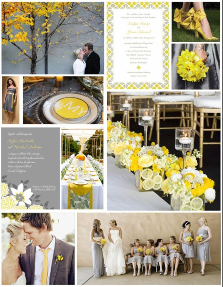 زفاف - الأصفر الإلهام الزفاف