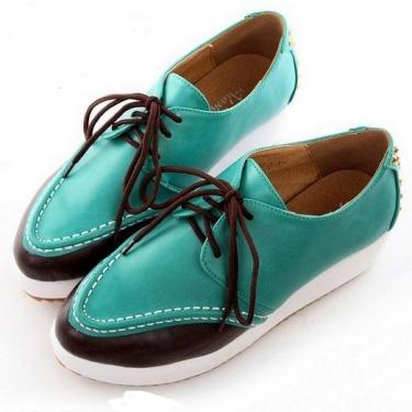 زفاف - Fashion Style Thick Heels Shoes Boot Sneaker Silver SK0023