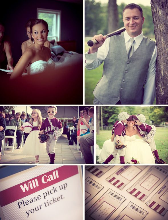 Wedding - Sports Wedding Inspiration