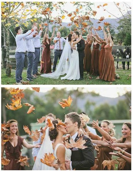 زفاف - الخريف زفاف إلهام