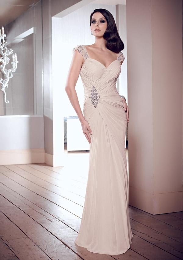 Mariage - Ruched Chiffon Gown Mother Of The Bride Dresses(HM0695)