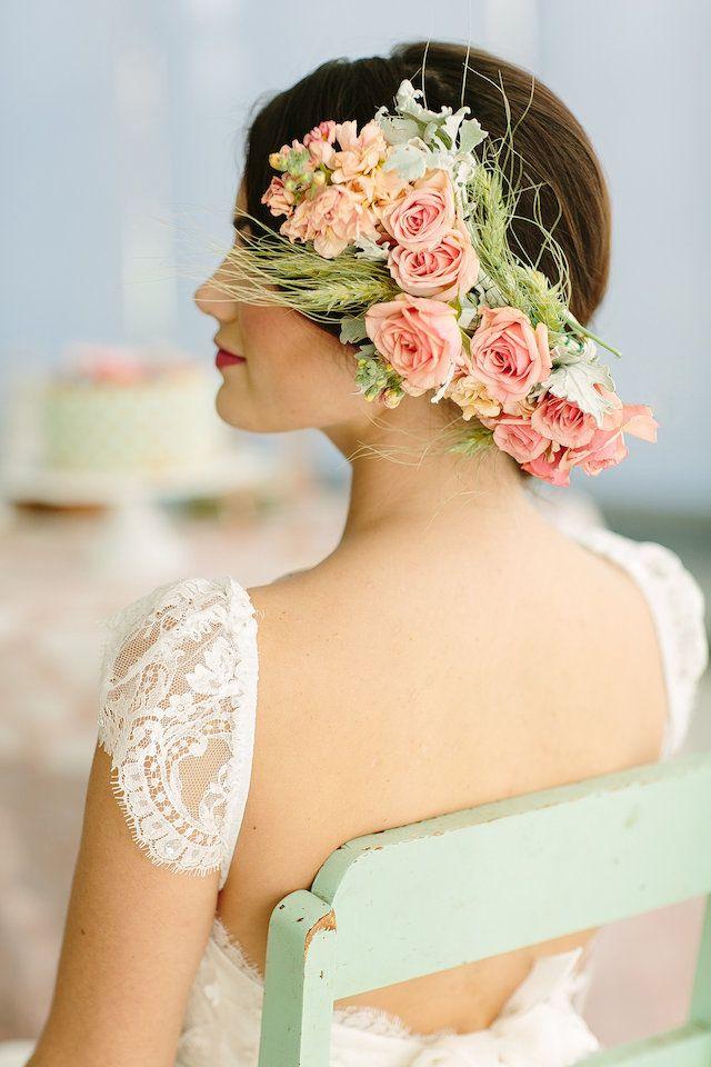 زفاف - حفلات الزفاف، العروس الشعر