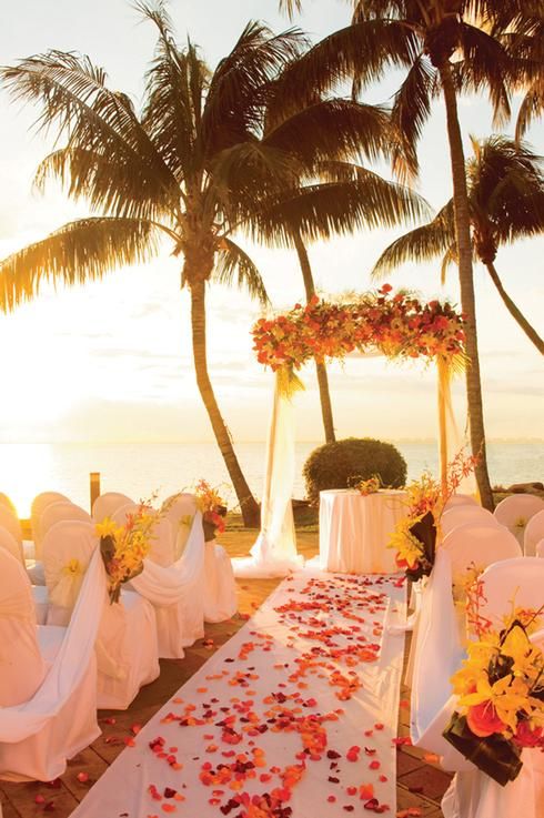 Свадьба - Организация Свадеб: Пляж Тема