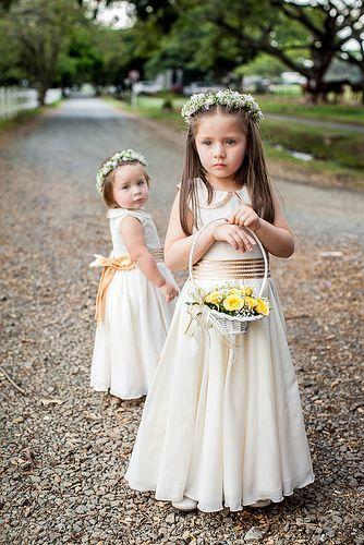 Hochzeit - Blumen-Mädchen
