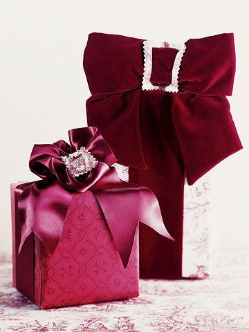 Mariage - Emballage cadeau élégant