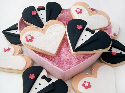 Hochzeit - Cookies - Hochzeit