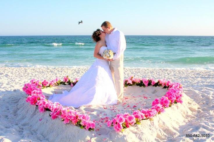 زفاف - زفاف الشاطئ الإلهام