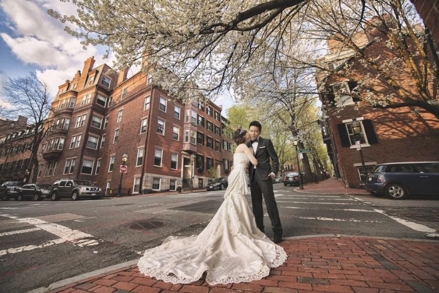 زفاف - [الزفاف] الطوب الأحمر شارع