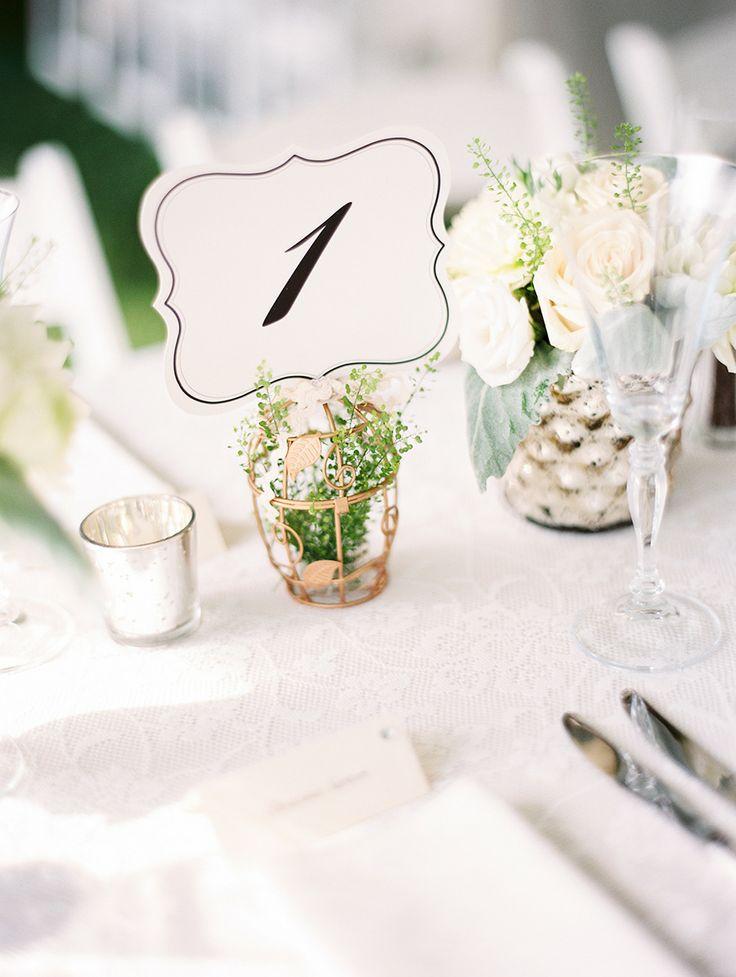 Hochzeit - Tischnummer-Ideen