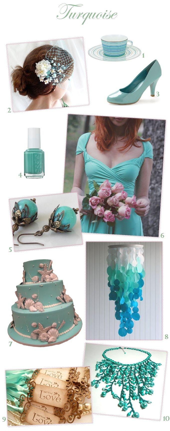 Свадьба - Aqua/Tiffany Blue Свадьбы Палитра