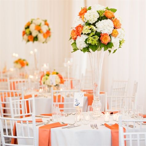 Hochzeit - Orange Hochzeits-Thema
