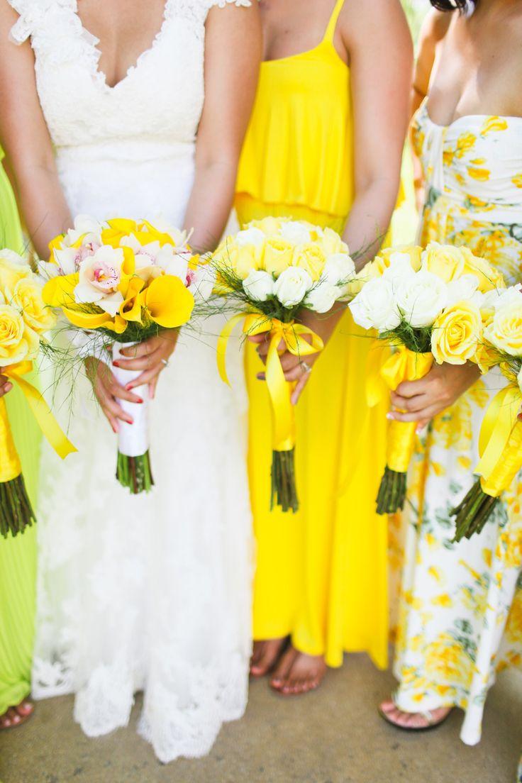 Свадьба в желтом стиле