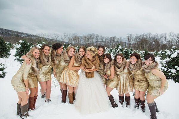 زفاف - حفلات الزفاف في فصل الشتاء