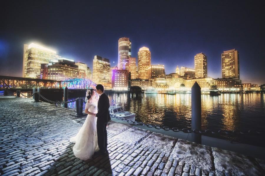 زفاف - [الزفاف] بوسطن ليلة