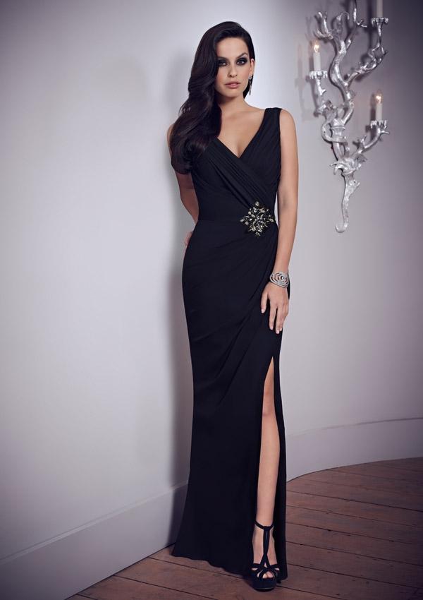Mariage - Embellished Chiffon Gown Mother Of The Bride Dresses