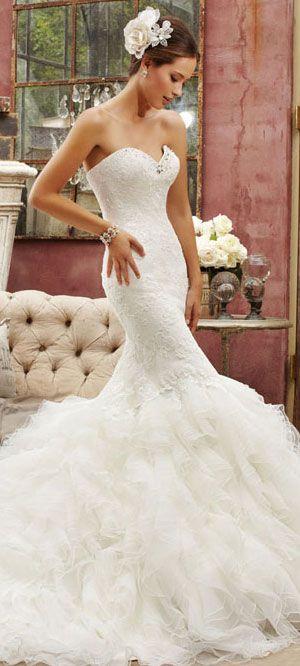 Mariage - Bretelles Inspiration de robe de mariage