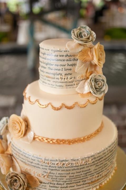 زفاف - كعك الزفاف فريدة من نوعها