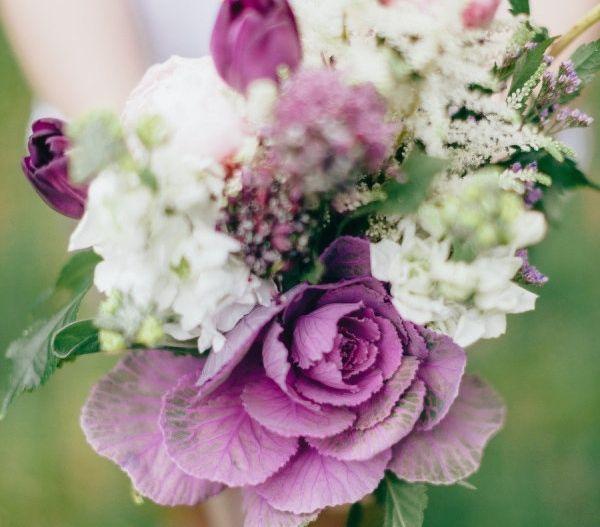 Mariage - Bouquets en violet