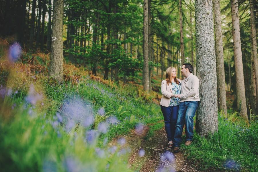 Mariage - Kirsty Et Ronnie, engagement session Loch Lomond