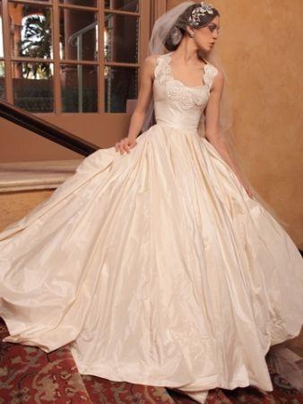 Hochzeit - Ärmelloses Brautkleid Inspiration
