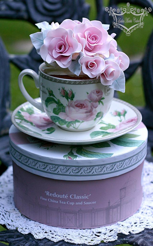 Mariage - Tasse de thé Rose Et Soucoupe