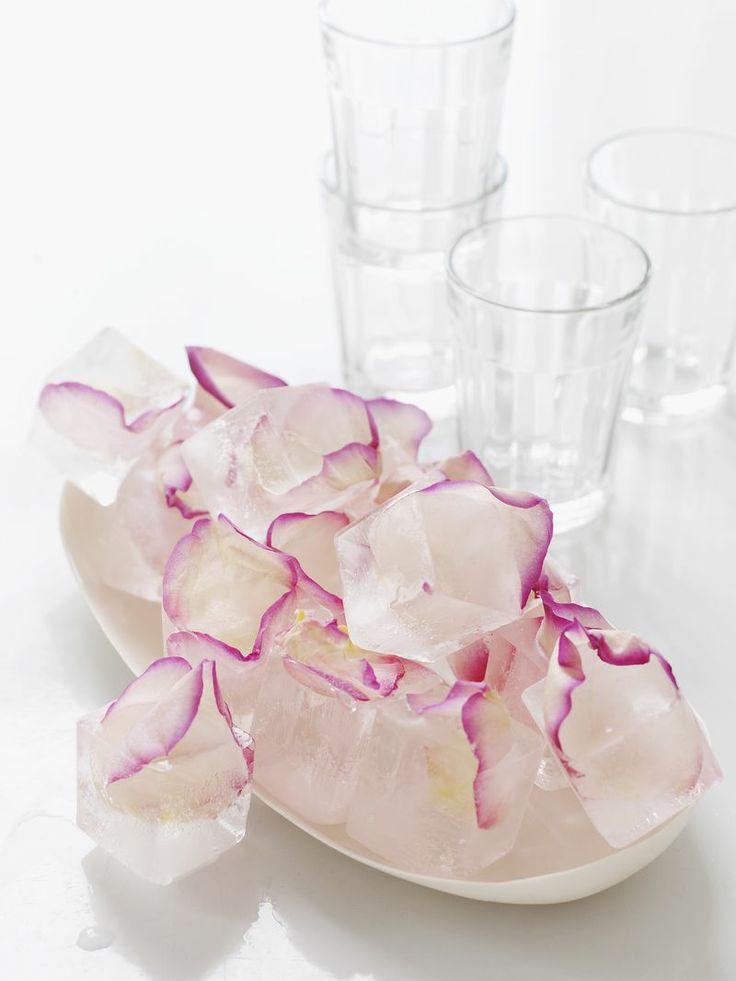 Wedding - Rose ice cubes