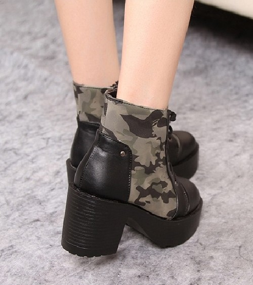 زفاف - Fashion Style Bowknot High Heels Shoes Black Black BT0765