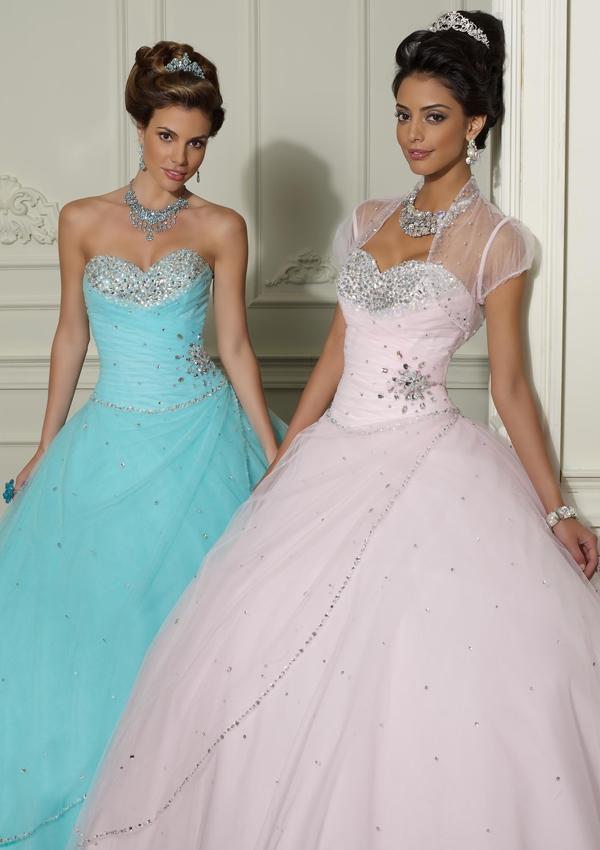 Mariage - Beaded Tulle Bridesmaids Dresses(HM0590)