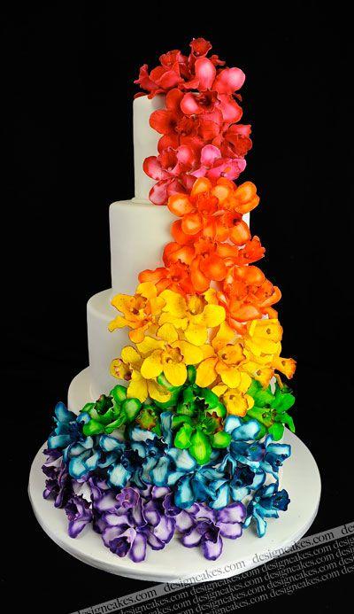 زفاف - قوس قزح متعدد الألوان