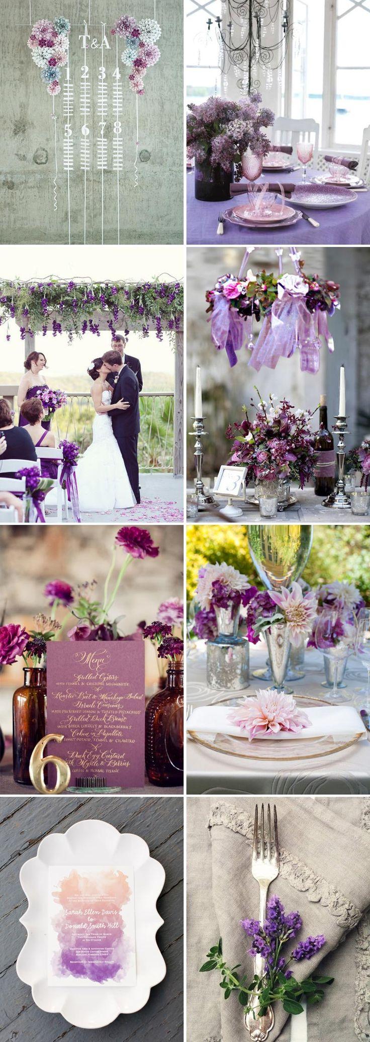 Wedding - Weddings - Vintage Purple Affair