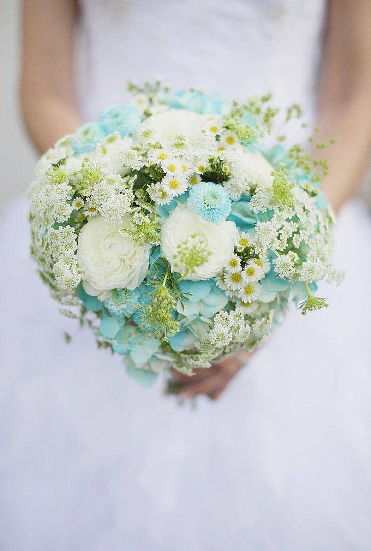 Mariage - Bouquets In Blue