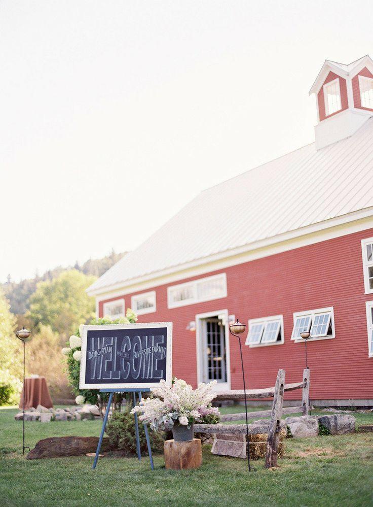 Hochzeit - Hochzeiten-Barn-Land-Farm