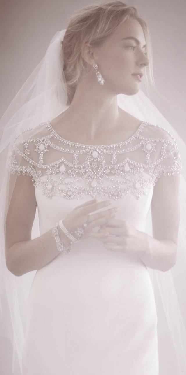Mariage - Manches courtes / Cap manches / Off The Inspiration manches d'épaule de mariage de robe
