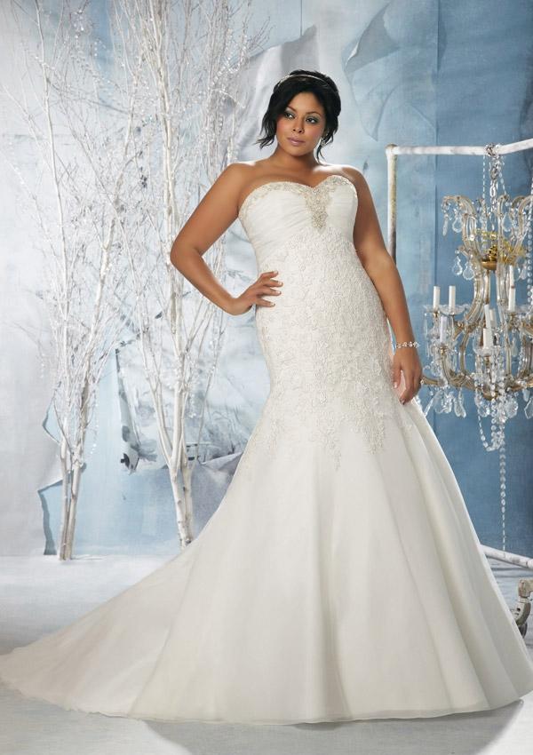 Wedding - Wanweier - design a wedding dress, Cheap Beaded Organza with Venice Lace Appliques on Net Online Sales in 58weddingdress