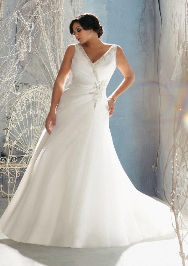 زفاف - Wanweier - garden wedding dresses, Discounts Crystal Beaded Embroidery on Organza Online Sales in 58weddingdress