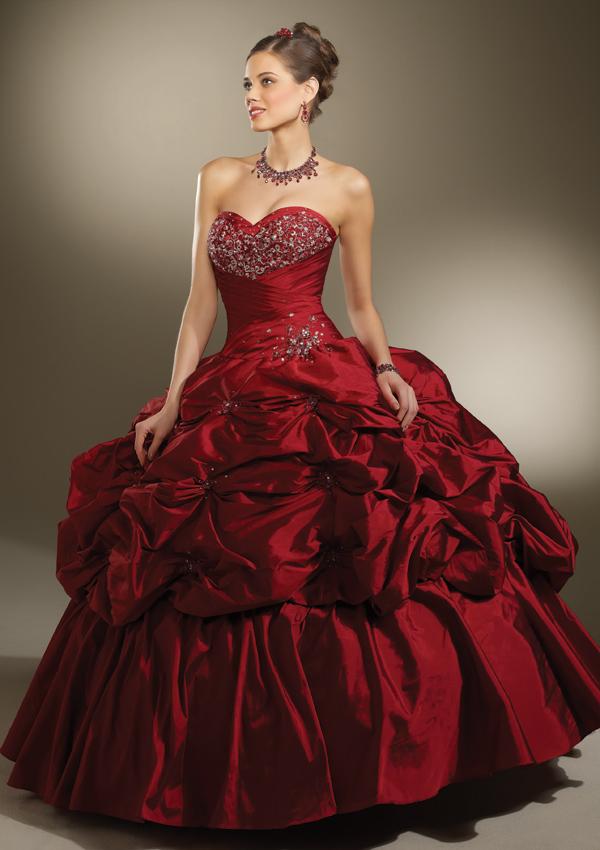 Свадьба - Silky Taffeta With Embroidery And Beading Bridesmaids Dresses(HM0594)