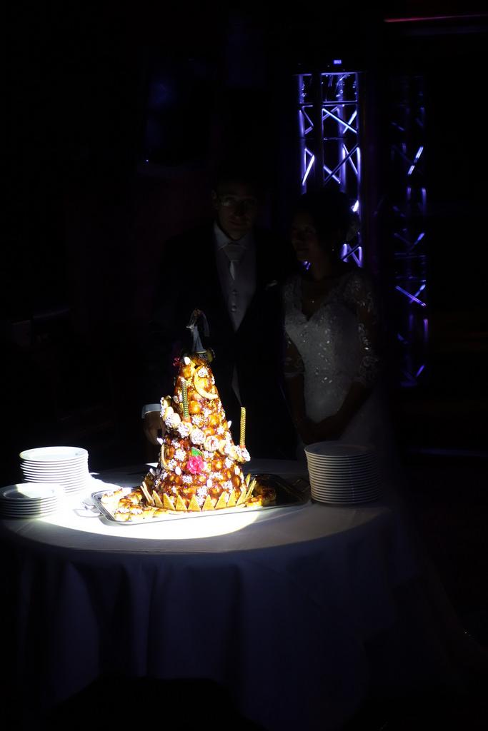زفاف - كعكة الزفاف الفرنسية