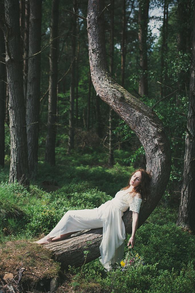 زفاف - في الغابة