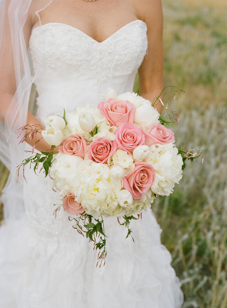 Wedding - Bridal Bouquet On Film