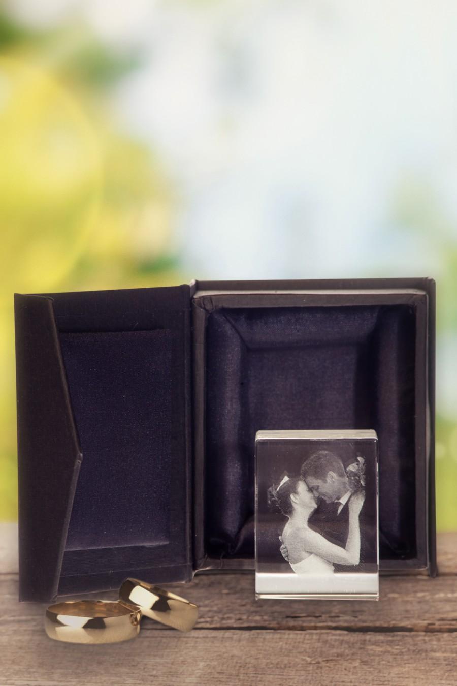 Hochzeit - Kristall mit Foto