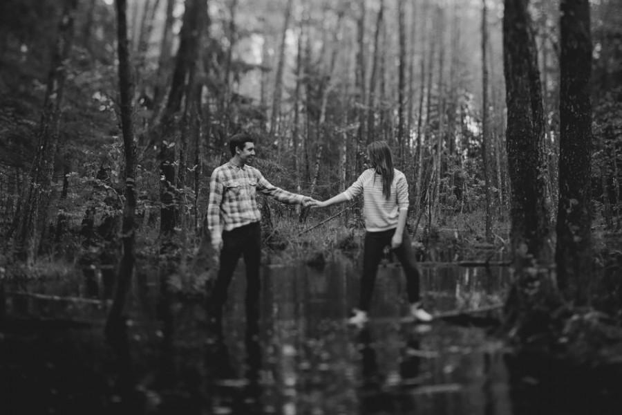 Wedding - Forest Engagement Session