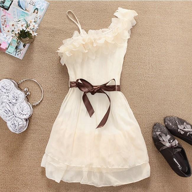 Свадьба - New Fashion Sweet Flowers Chiffon Dress