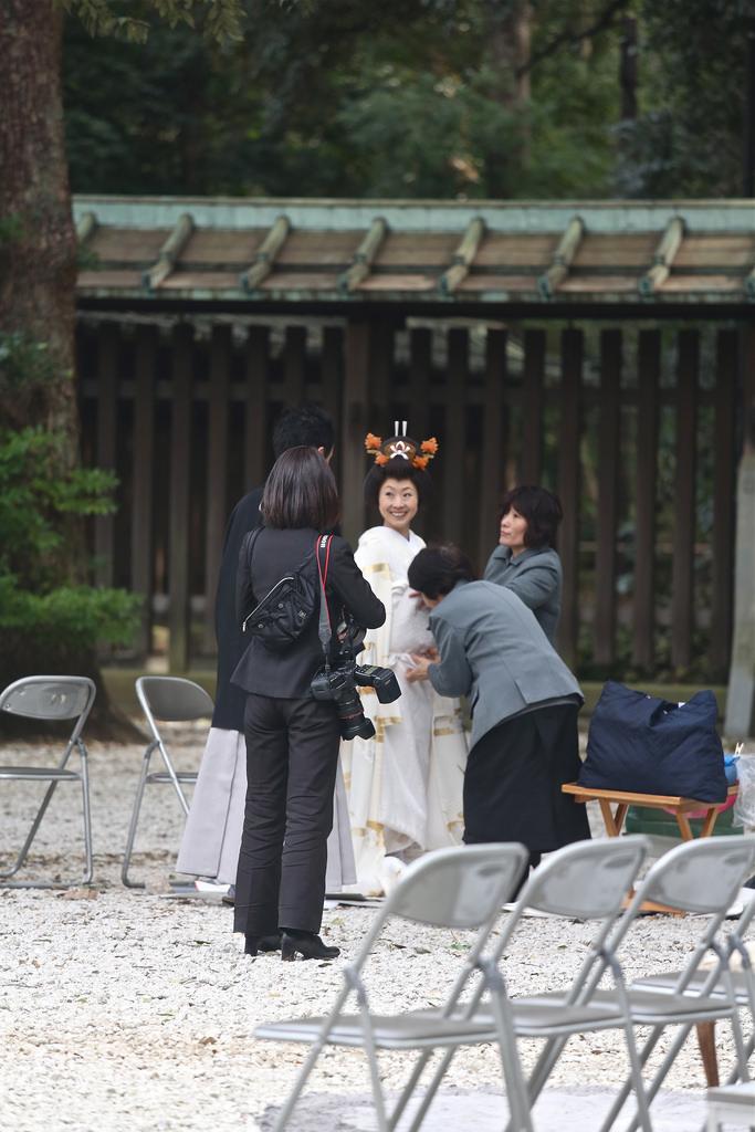 Wedding - Preparation For A Traditional Marriage @ Tokyo