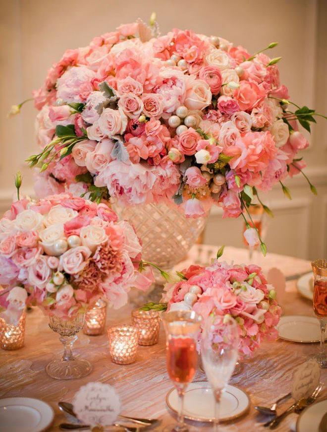 Свадьба - Бледно-розовая свадьба