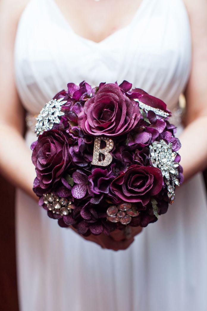 Hochzeit - WEDDING / Brosche Bouquet