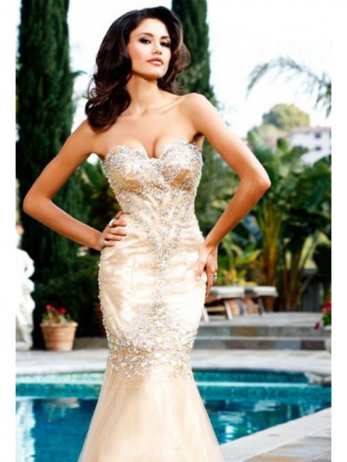 Mariage - New Floor-length Mermaid Evening Gown